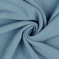 Viskose-Leinen Soft - blau