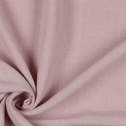 Viscose linen soft - dusky pink
