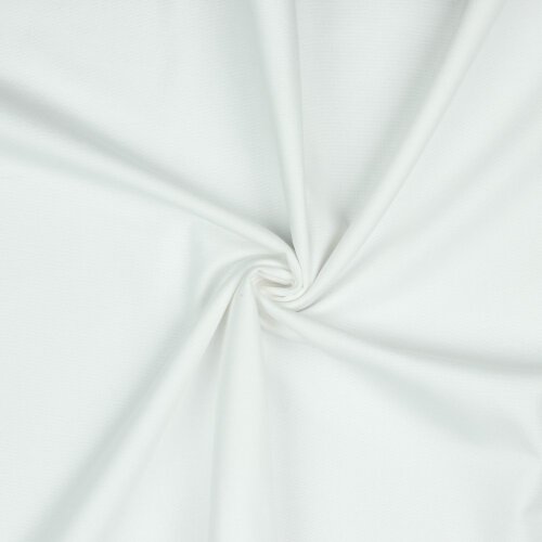 Cotton flannel *Vera* - white