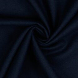 Cotton flannel *Vera* - dark blue