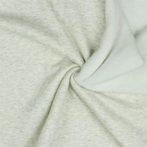 Alpenfleece *Vera* Uni - creme meliert