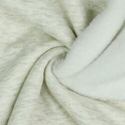 Alpenfleece *Vera* Uni - creme meliert