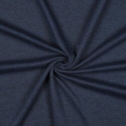 Alpenfleece *Vera* Uni - indigo meliert