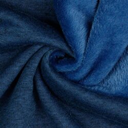 Alpenfleece *Vera* Uni - indigo meliert