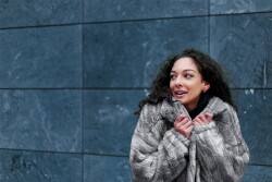 PELLICCIA ECOLOGICA - grigio