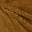 Faux fur cuddly teddy fabric - camel
