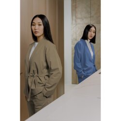Baumwollköper Stretch *Vera* - dunkelblau