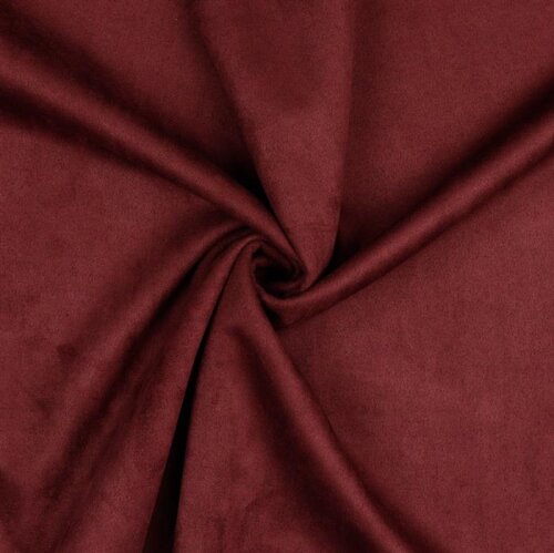 SUEDE Stretch - dark burgundy