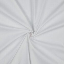Cotton Poplin Bio~Organic - white