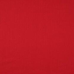 Popeline di cotone Bio~Organico - rosso scuro