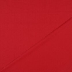 Algodón Popelín Bio~Orgánico - rojo oscuro