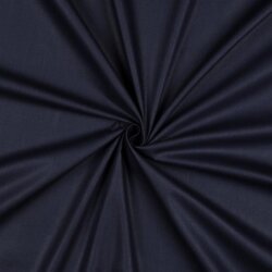 Katoen Poplin Bio~Organic - donkerblauw