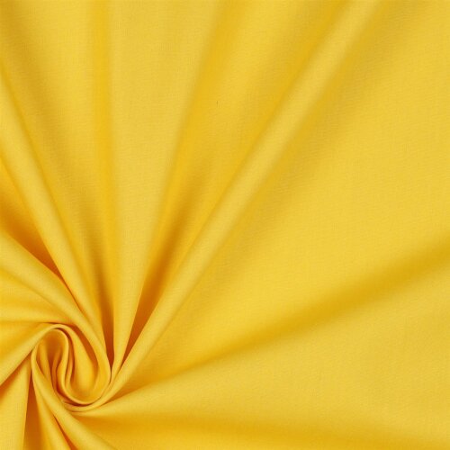 Popeline di cotone Bio~Organic - giallo