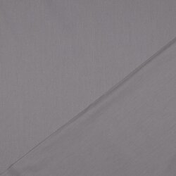 Popeline de coton Bio~Biologique - gris