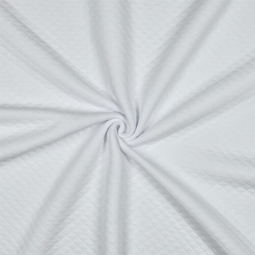 Maillot acolchado pequeños diamantes - blanco
