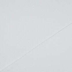 Maillot matelassé petits diamants - blanc