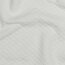 Quilted jersey small diamonds - cream