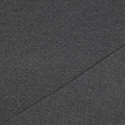 Gewatteerde jersey kleine diamanten - donkergrijs gevlekt