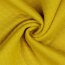 Quilted jersey small diamonds - yellow