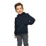 Quilted jersey small diamonds - dark cyan blue