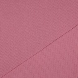 Gewatteerde jersey kleine diamanten - kaasjeskruid