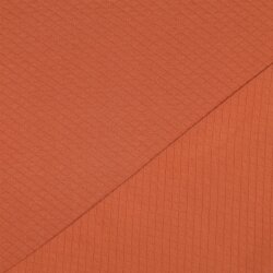 Jersey acolchado pequeños diamantes - óxido claro