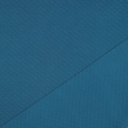 Gewatteerde jersey kleine diamanten - donkere benzine