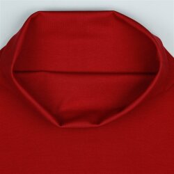 Polsino lavorato a maglia Bio~Organic *Gerda* - rosso scuro