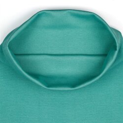 Polsino lavorato a maglia Bio~Organic *Gerda* - verde antico