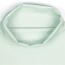 Polsino lavorato a maglia Bio~Organic *Gerda* - softmint