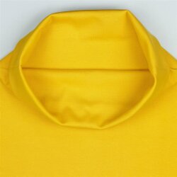 Poignets tricotés Bio~Organic *Gerda* - jaune soleil
