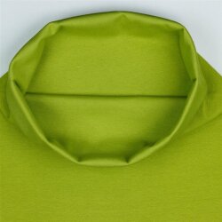 Knitted cuff Bio~Organic *Gerda* - lime