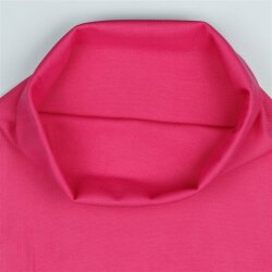 Polsino lavorato a maglia Bio~Organic *Gerda* - fucsia