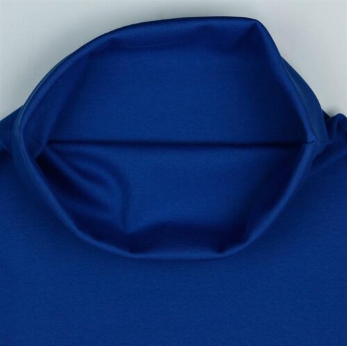 Poignets tricotés Bio~Organic *Gerda* - bleu roi