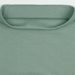 Polsino lavorato a maglia Bio~Organic *Gerda* - menta scura
