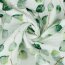 Musselin Organic Digital Eucalyptus - blanc