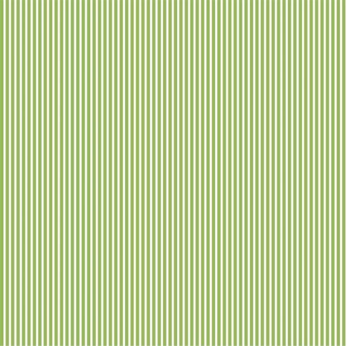 Cotton poplin stripes - lime
