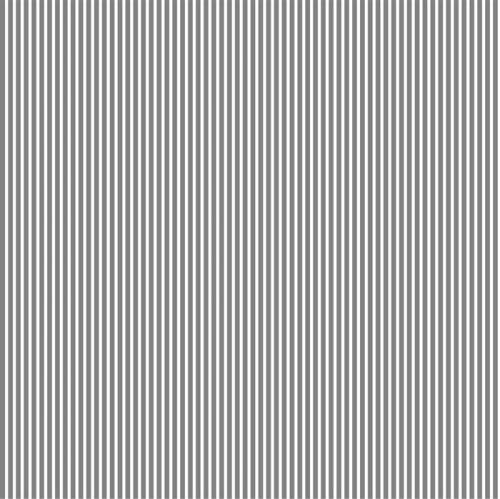 Cotton poplin stripes - pebble grey
