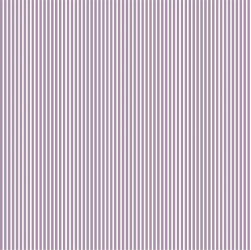 Popeline de coton à rayures - violet clair
