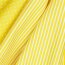 Cotton poplin stripes - summer yellow