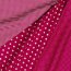 Cotton poplin stripes - dark pink