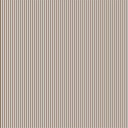 Cotton poplin stripes - dark sand