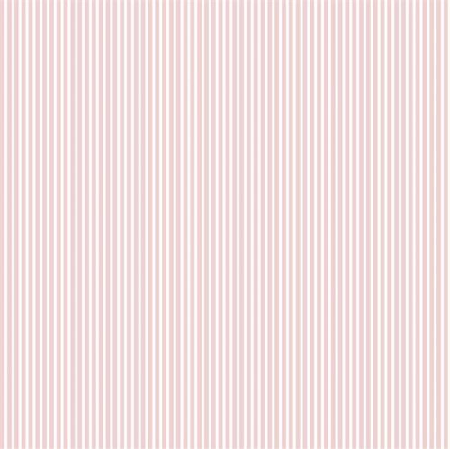 Popeline de coton à rayures - rose clair froid
