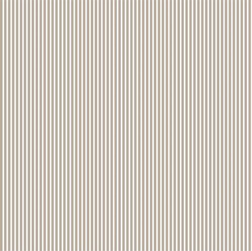 Cotton poplin stripes - sand