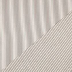Baumwollpopeline Streifen - sand