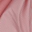Popeline de coton à rayures - rose perle