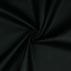 Faux Leather Metallic Shine - zwart