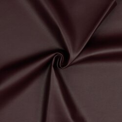 Imitation leather metallic gloss - dark burgundy