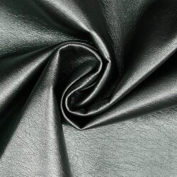 Imitation leather metallic gloss - silver metallic