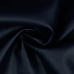Imitation leather metallic gloss - dark blue